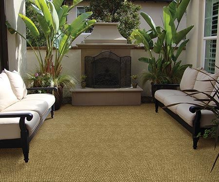 Courtyard Room Scene