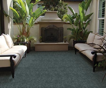 Courtyard Room Scene