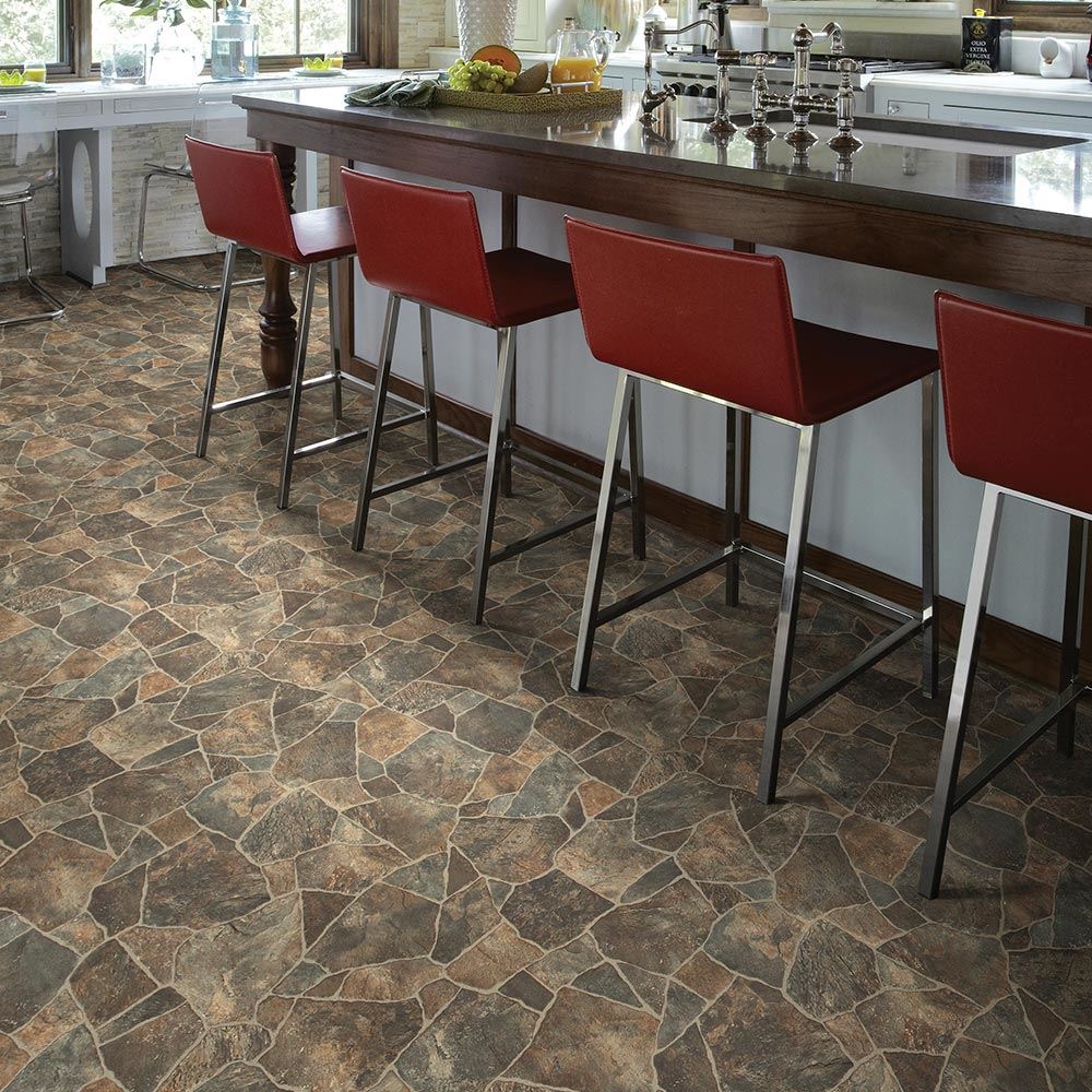 linoleum stone tiles