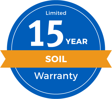 15 Year Limited Soil Warranty Badge