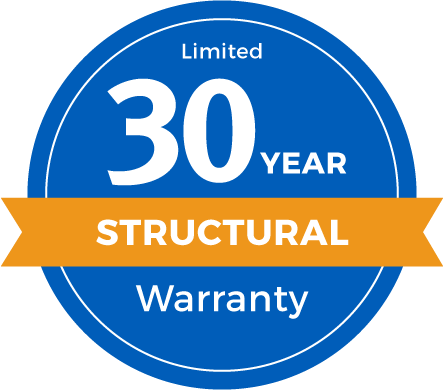 30 Year Limited Structural Warranty Badge