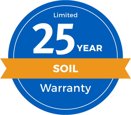 25 Year Limited Soil Warranty Badge